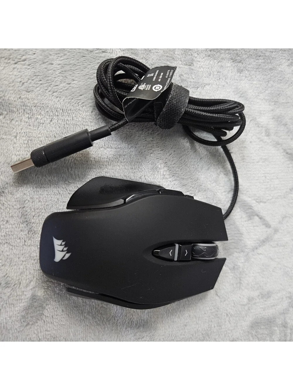 Corsair M65 RGB Elite Tunable FPS Wired Gaming Mouse - Black